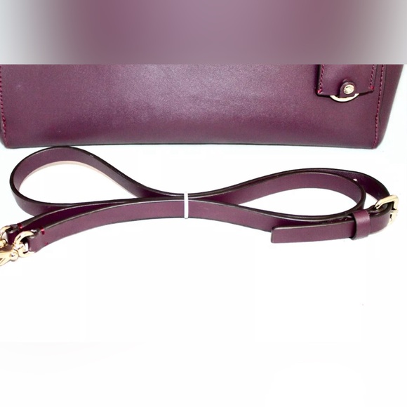 Kate Spade Handbag/Satchel- Excellent Condition. Burgundy - Picture 2 of 8
